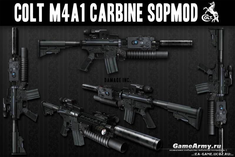 COLT CARABINE M4A1 SOPMOD